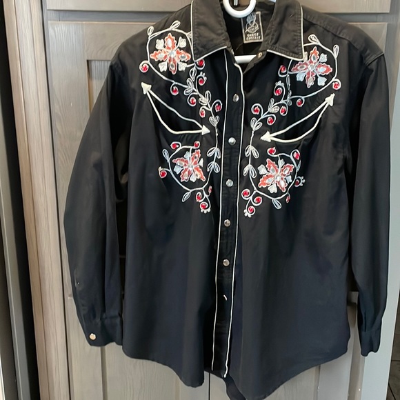 Short Circuit Western Shirt Lg - Picture 1 of 6